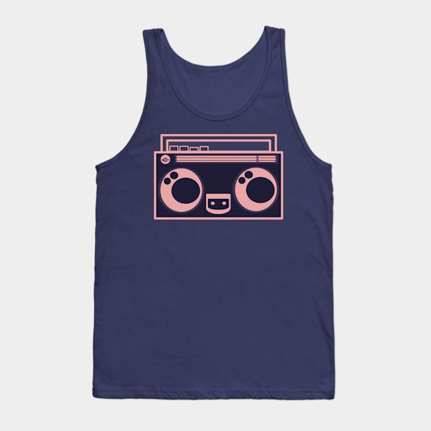 BOOMBOXIE; just peachy Tank Top by ambrdsgn